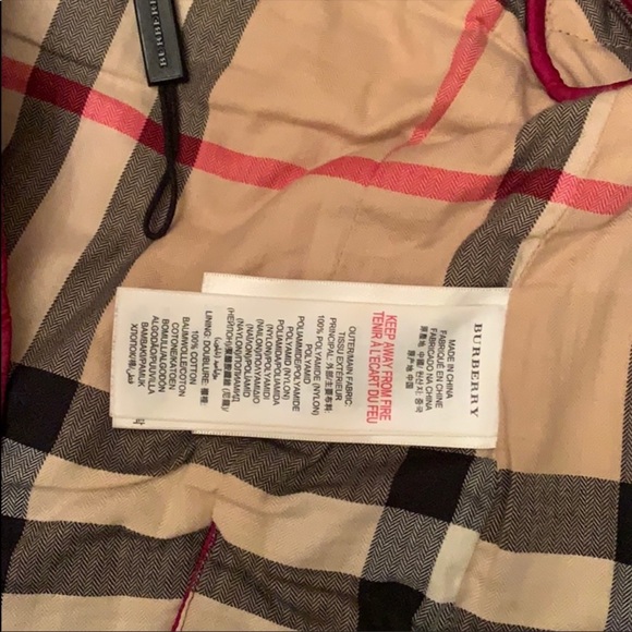 SOLD! Burberry Jacket - Picture 4 of 5